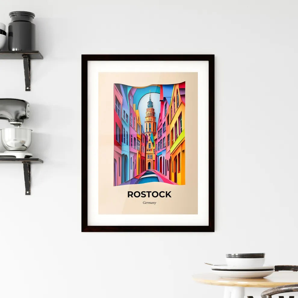 Vivid Rostock, Germany, Framed Wall Art