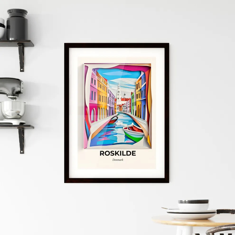 Vivid Roskilde, Denmark, Framed Wall Art