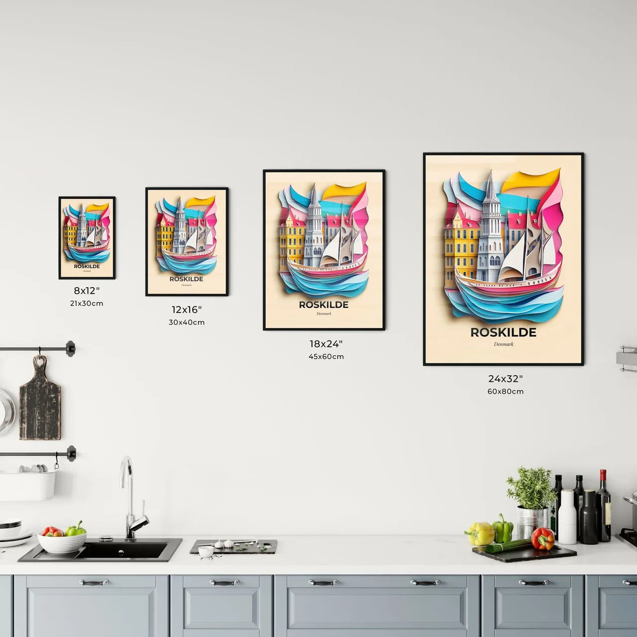 Vivid Roskilde, Denmark, Kitchen Art