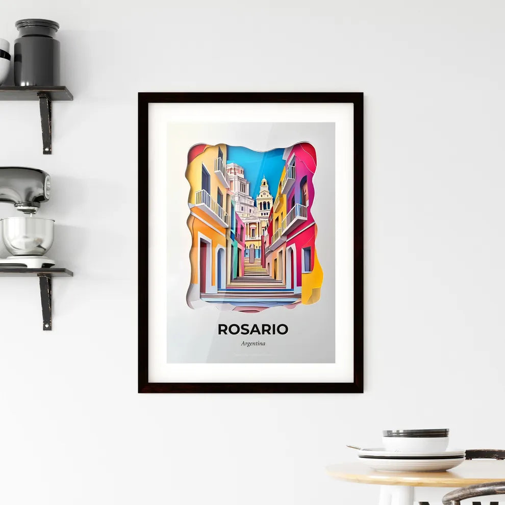 Vivid Rosario, Argentina, Framed Wall Art
