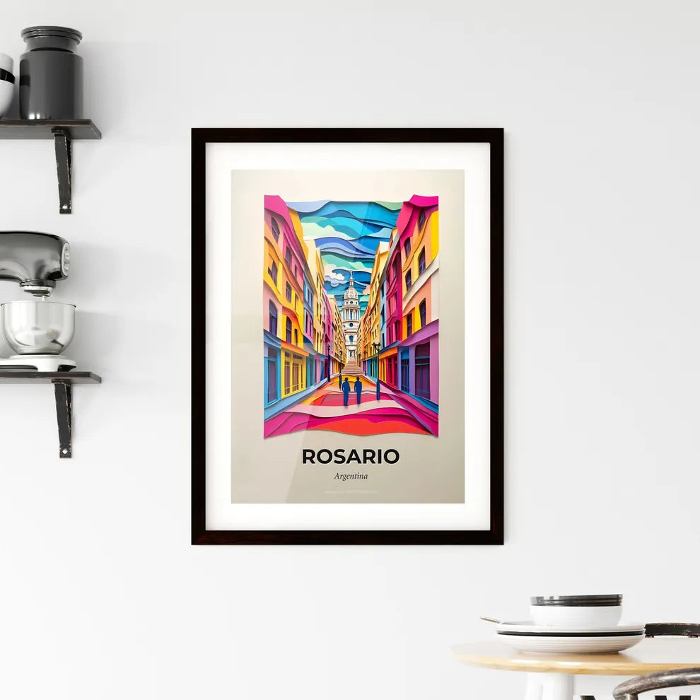 Vivid Rosario, Argentina, Framed Wall Art