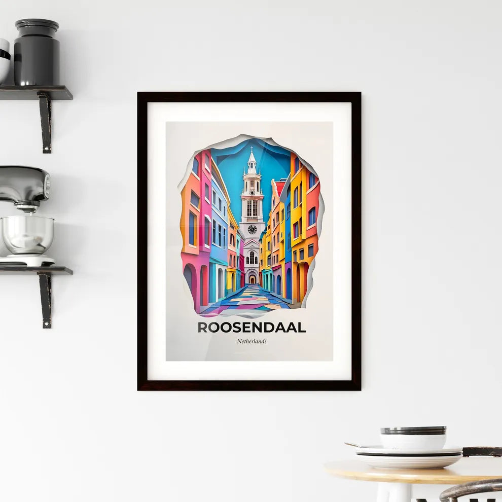 Vivid Roosendaal, Netherlands, Framed Wall Art