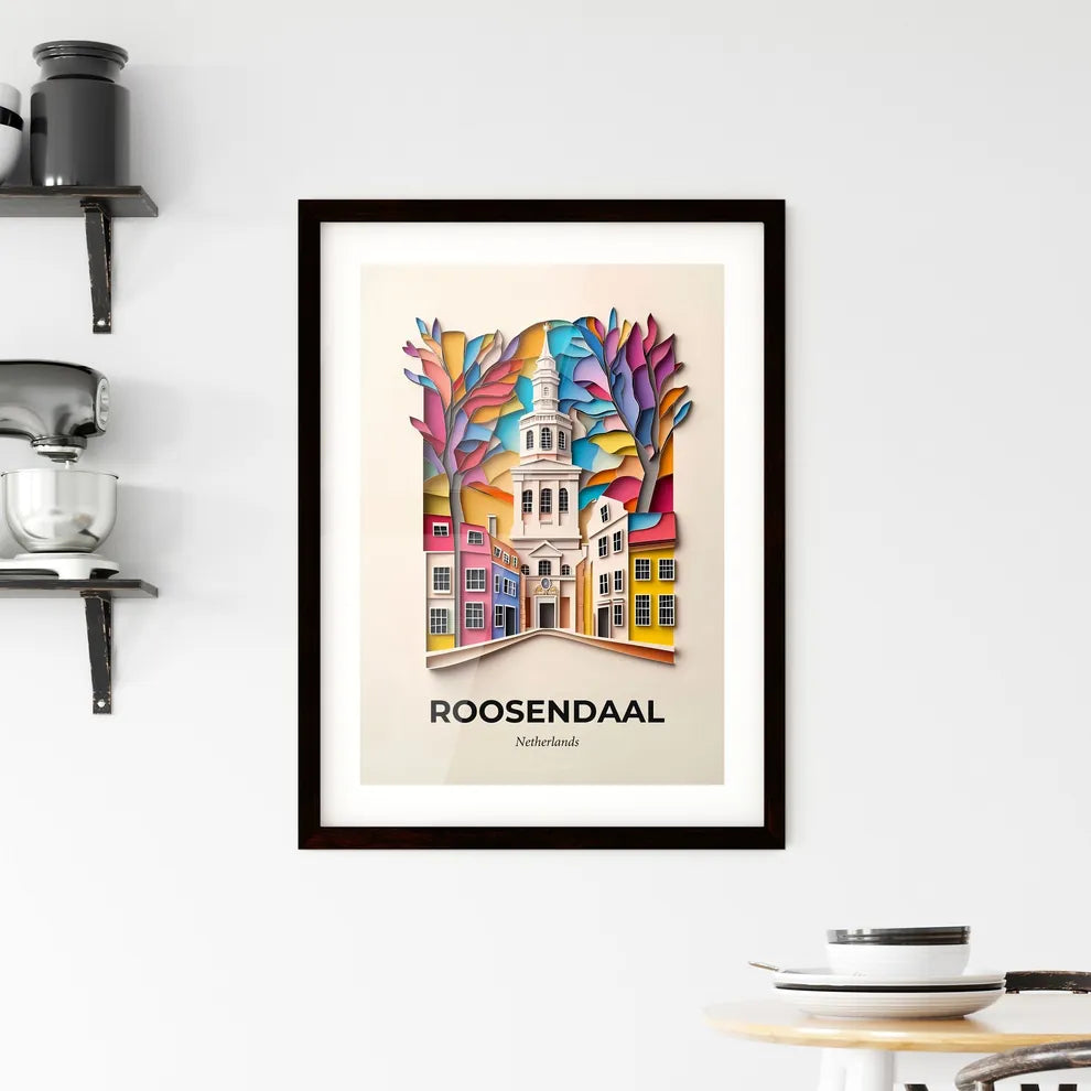 Vivid Roosendaal, Netherlands, Framed Wall Art