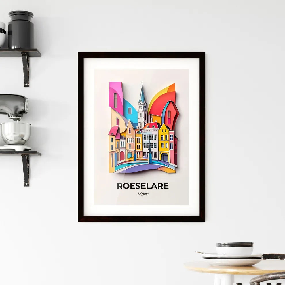 Vivid Roeselare , Belgium, Framed Wall Art