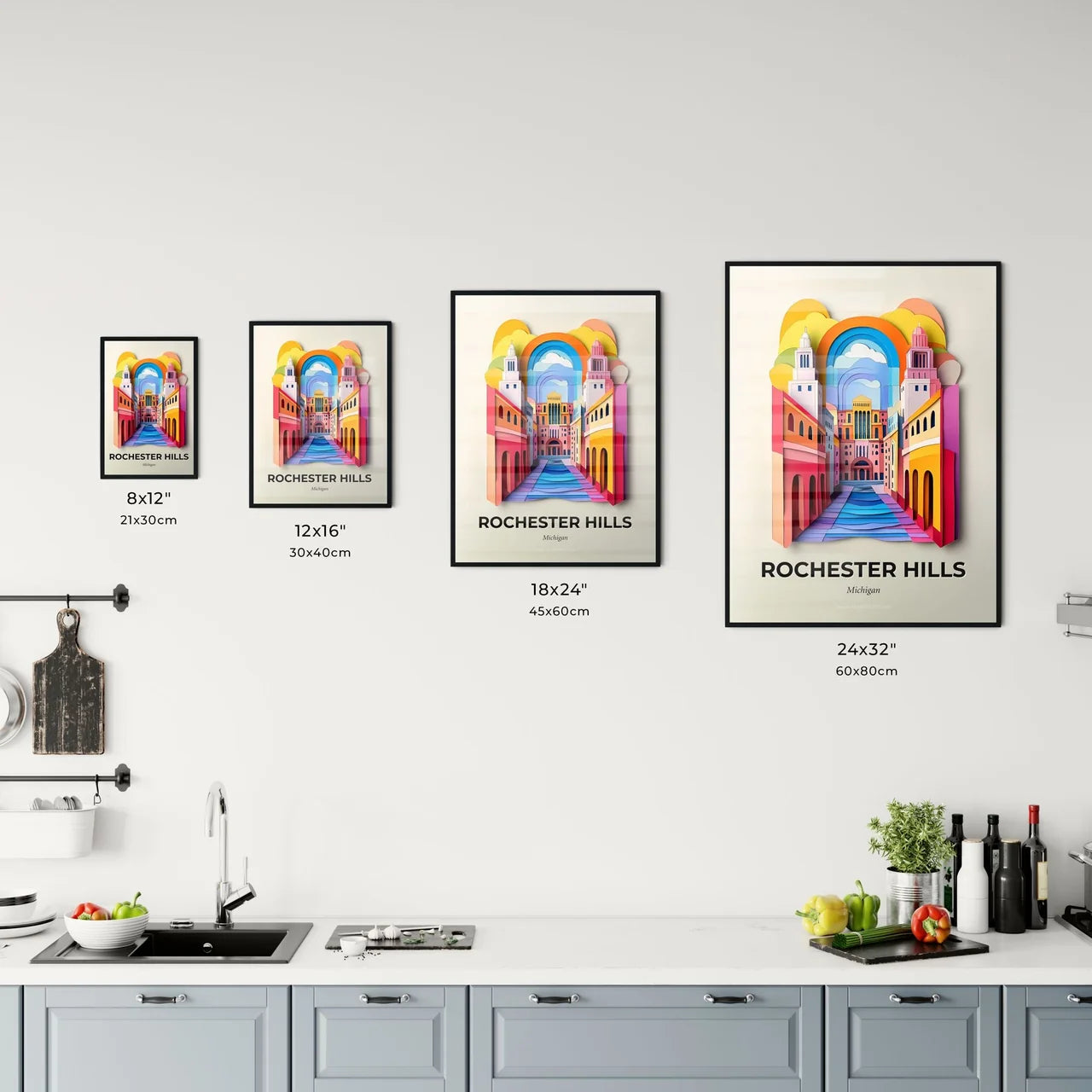 Vivid Rochester Hills, Michigan, Kitchen Art