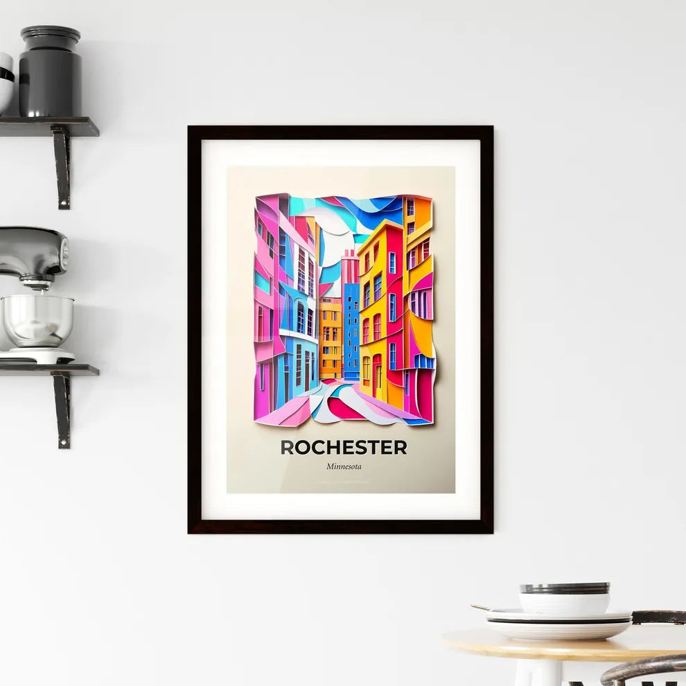Vivid Rochester, Minnesota, Framed Wall Art