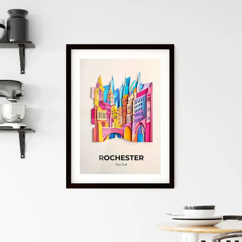 Vivid Rochester, New York, Framed Wall Art