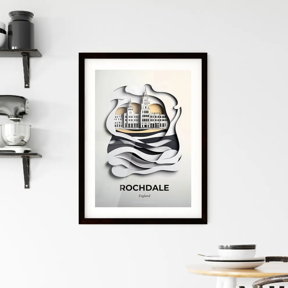 Vivid Rochdale, England, Framed Wall Art