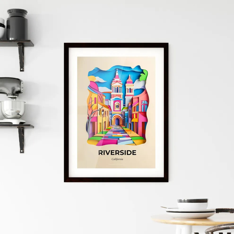 Vivid Riverside, California, Framed Wall Art