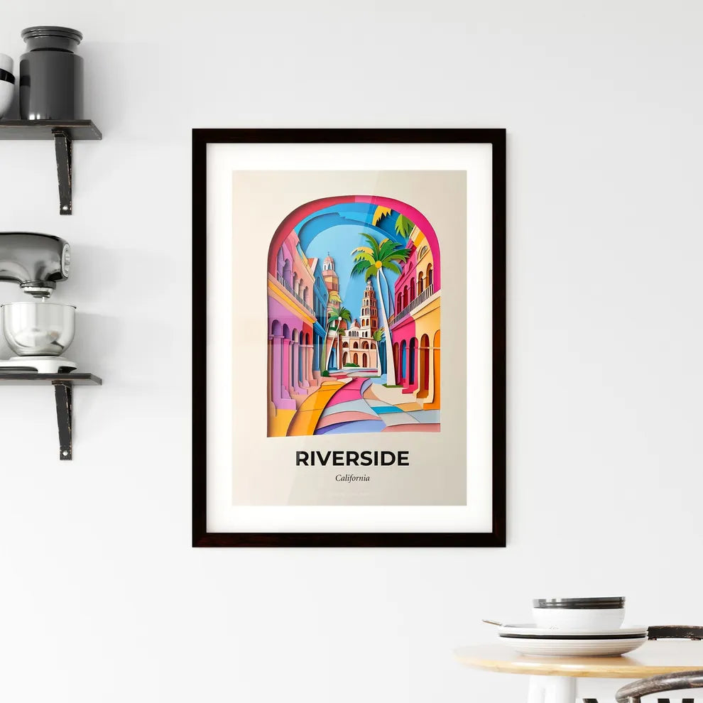 Vivid Riverside, California, Framed Wall Art