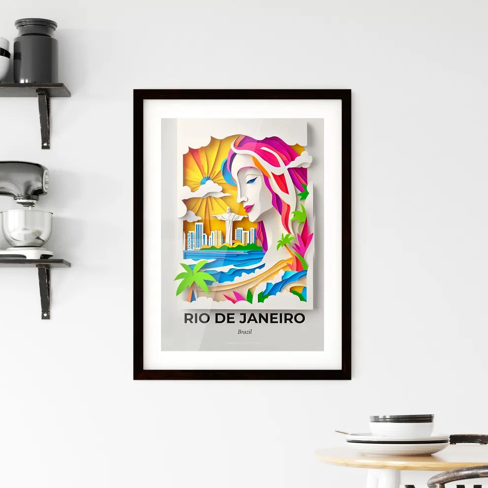 Vivid Rio de Janeiro, Brazil, Framed Wall Art