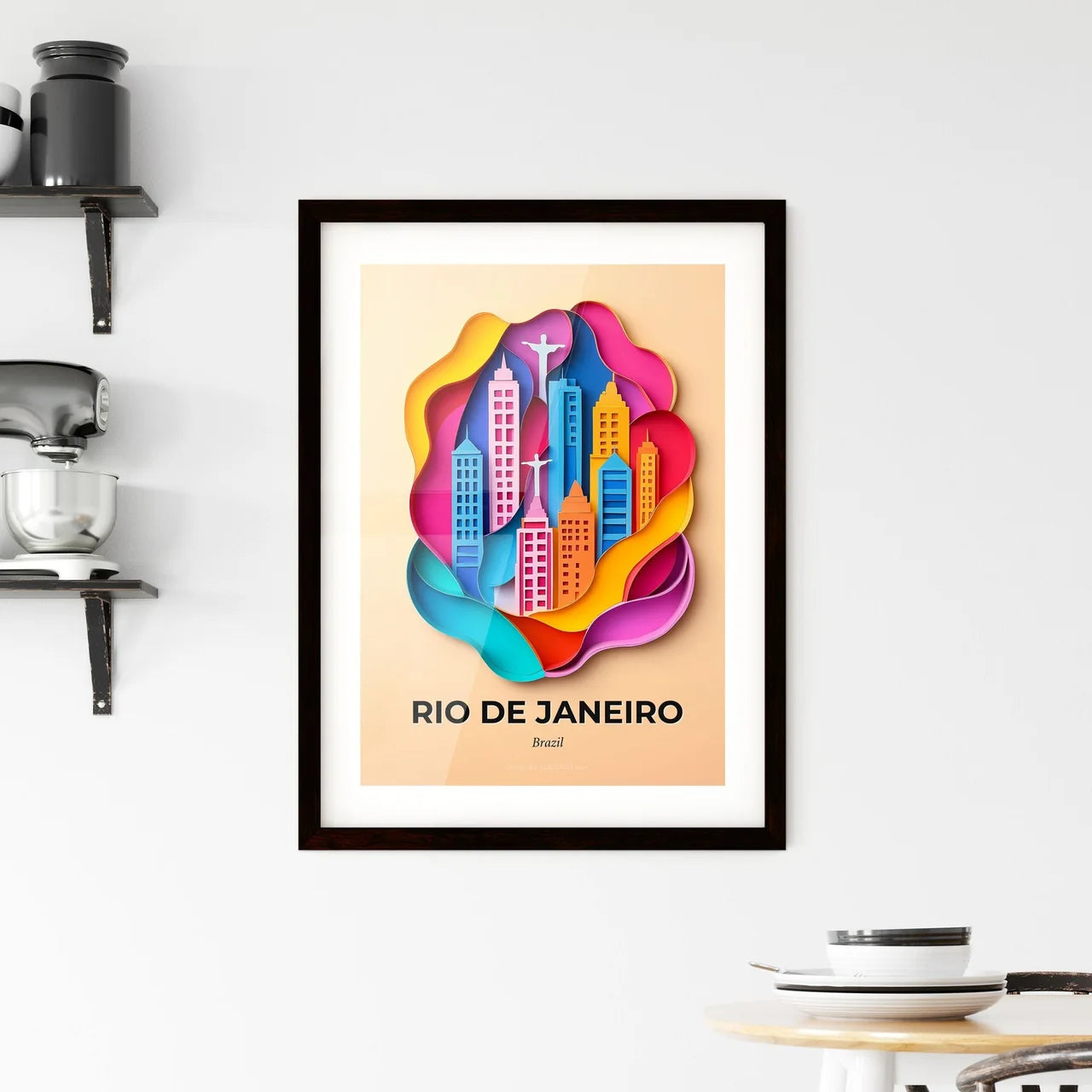 Vivid Rio de Janeiro, Brazil, Framed Wall Art