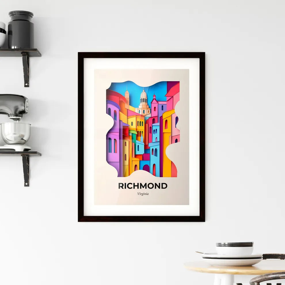 Vivid Richmond, Virginia, Framed Wall Art