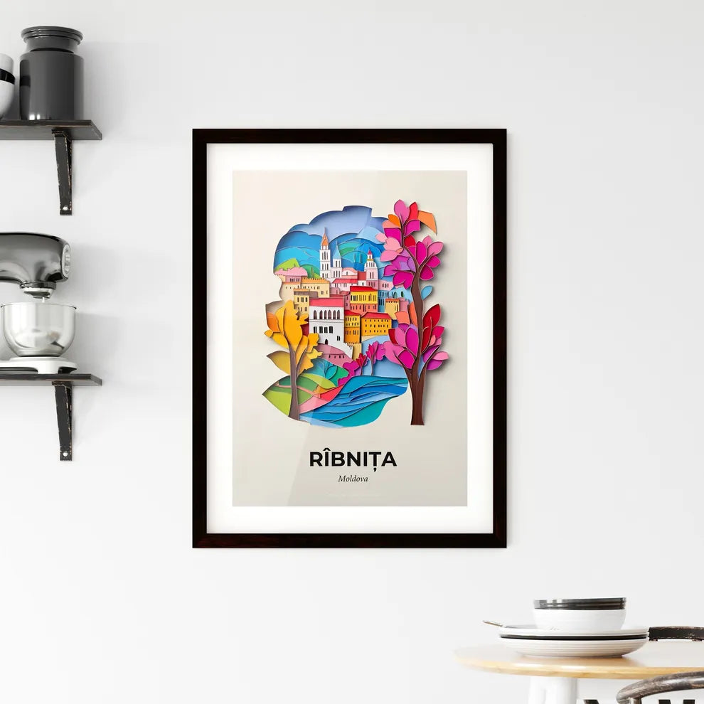 Vivid Rîbnița, Moldova, Framed Wall Art
