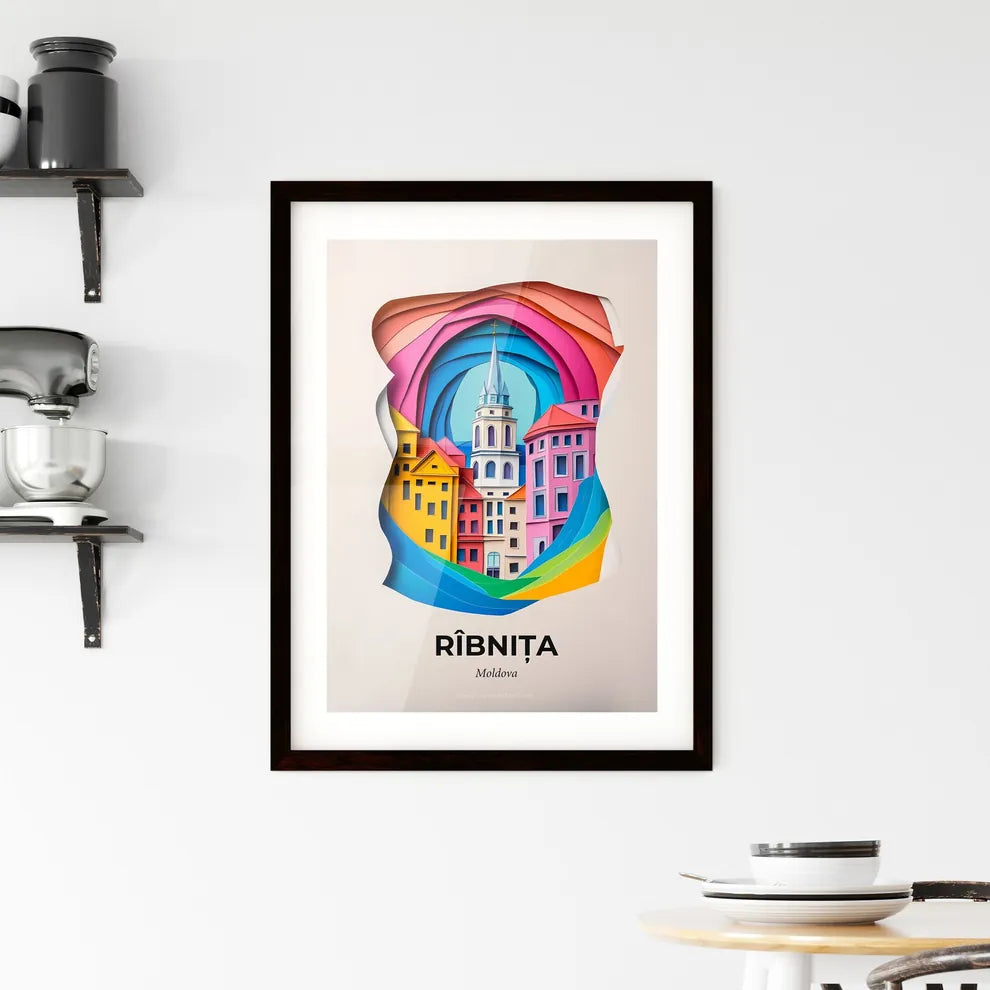 Vivid Rîbnița, Moldova, Framed Wall Art
