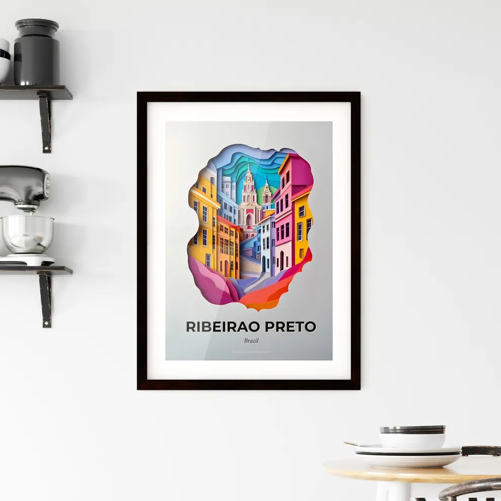 Vivid Ribeirao Preto, Brazil, Framed Wall Art