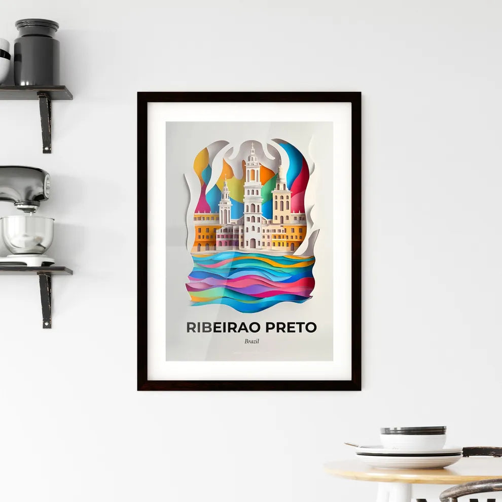 Vivid Ribeirao Preto, Brazil, Framed Wall Art