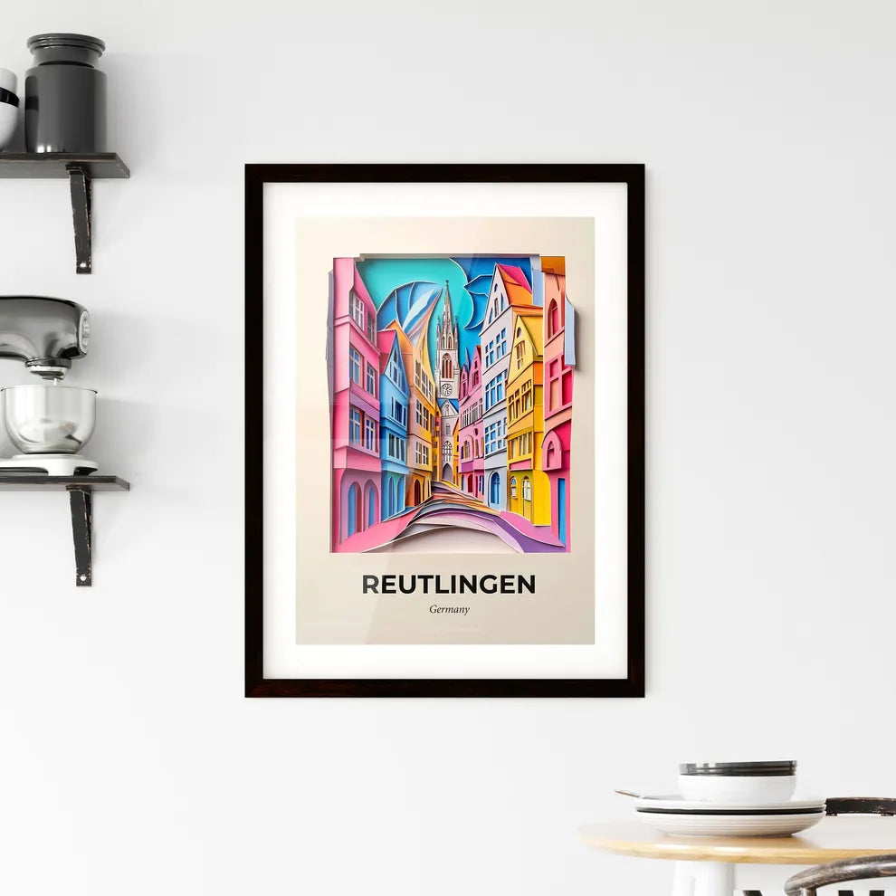 Vivid Reutlingen, Germany, Framed Wall Art