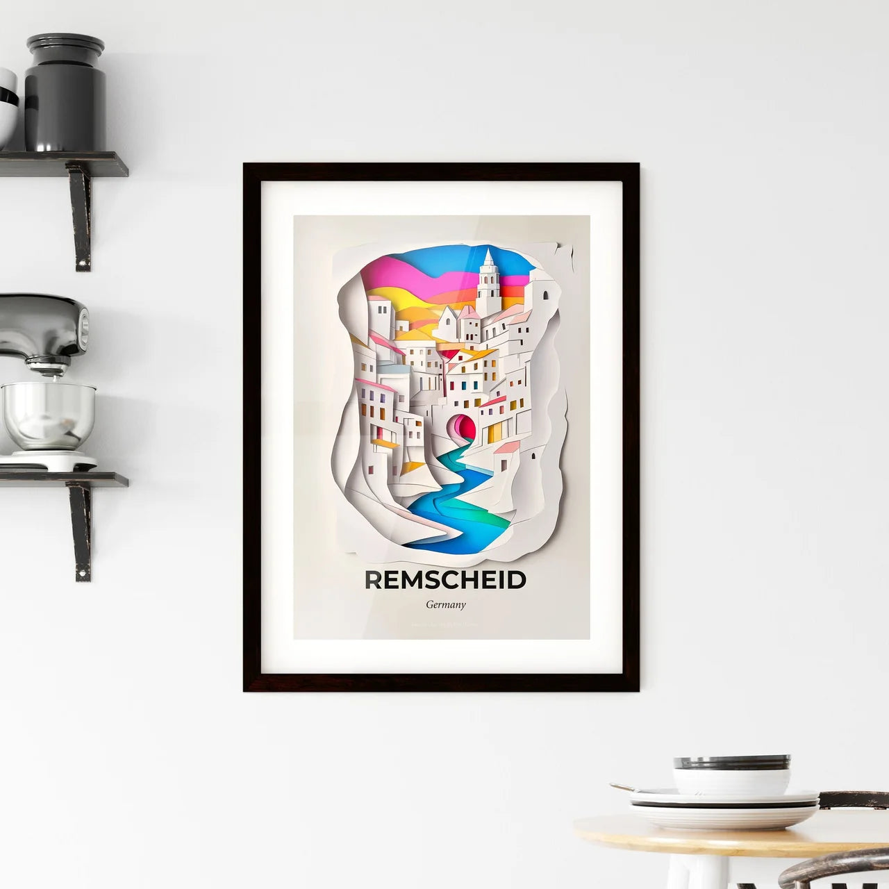 Vivid Remscheid, Germany, Framed Wall Art