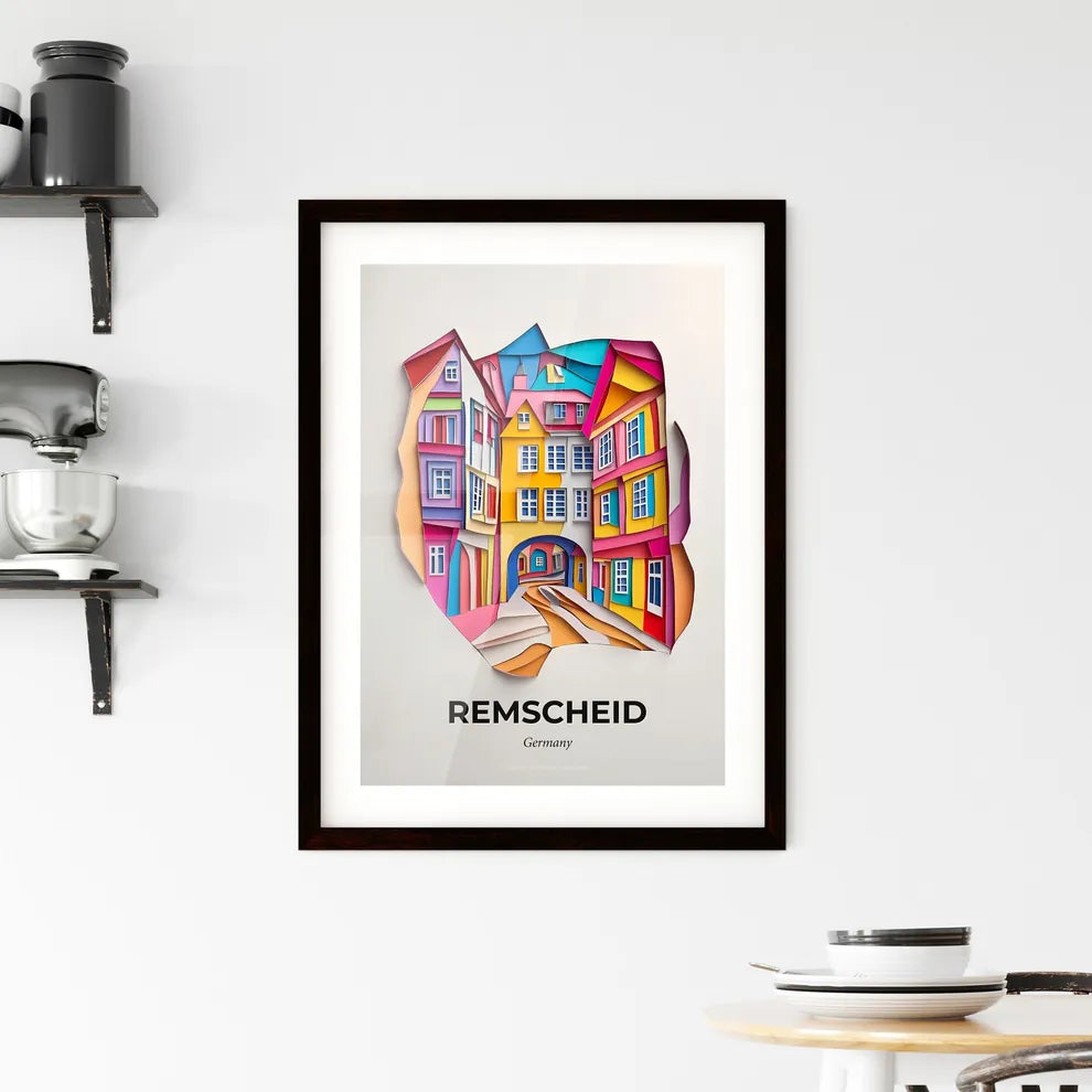 Vivid Remscheid, Germany, Framed Wall Art