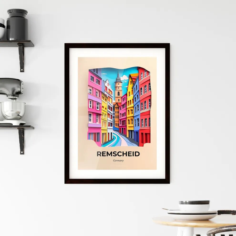 Vivid Remscheid, Germany, Framed Wall Art