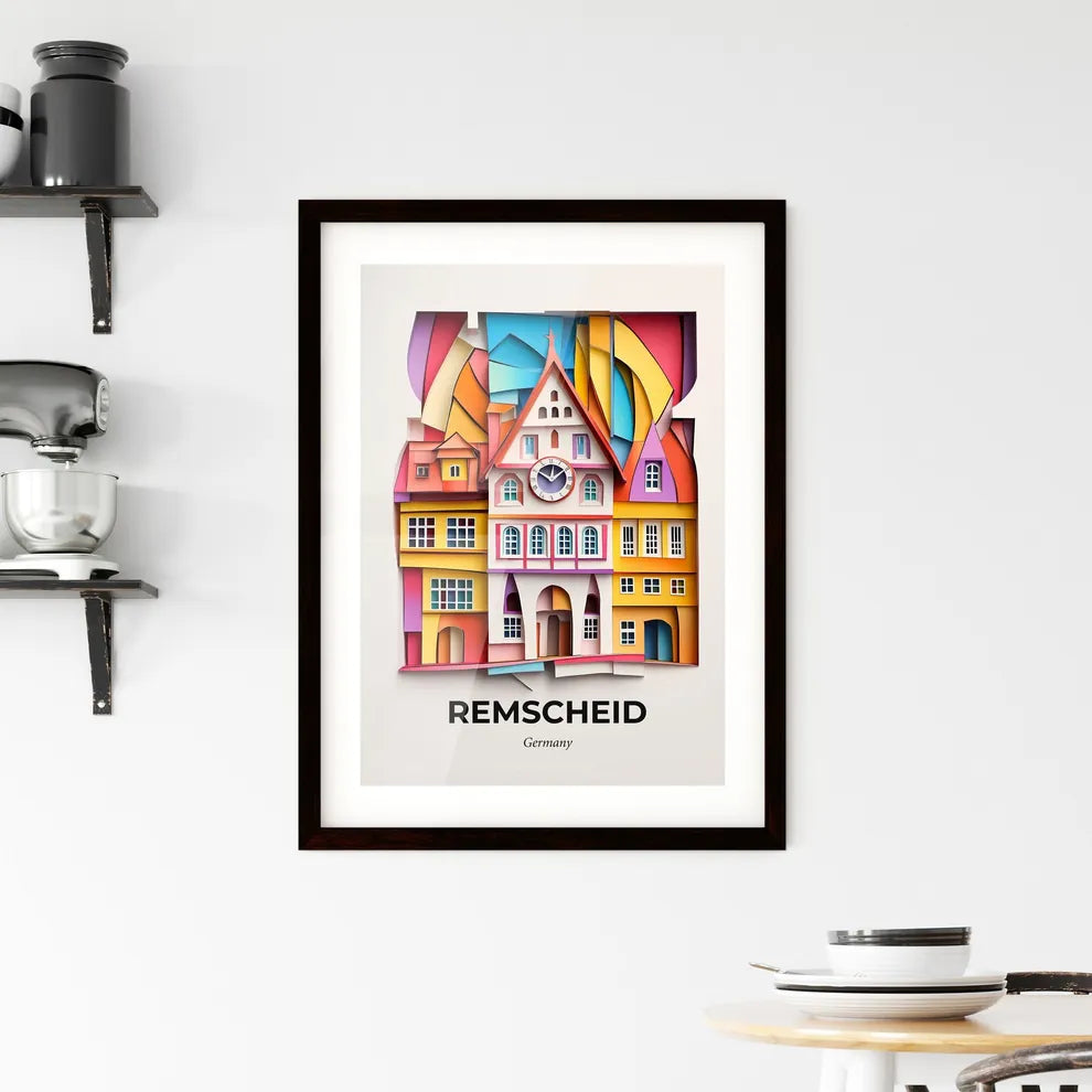 Vivid Remscheid, Germany, Framed Wall Art