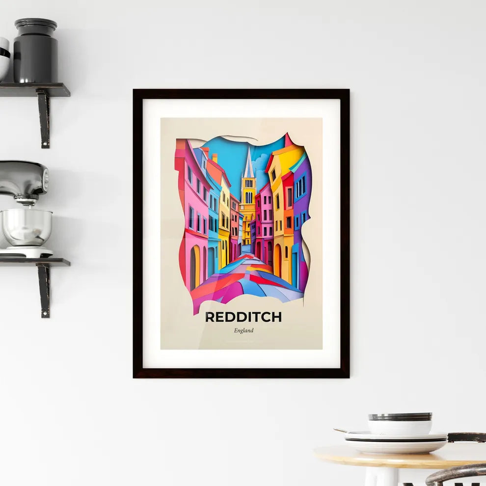 Vivid Redditch, England, Framed Wall Art