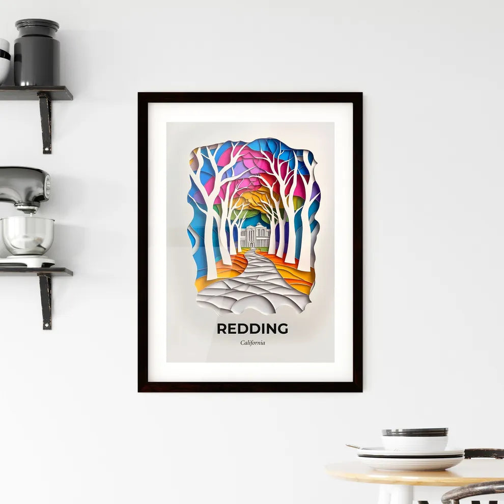Vivid Redding, California, Framed Wall Art