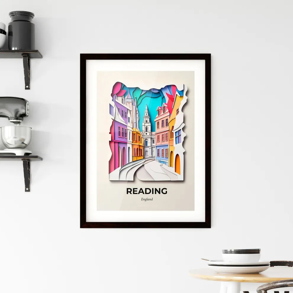Vivid Reading, England, Framed Wall Art