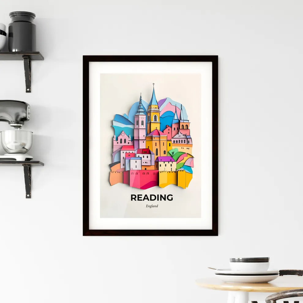 Vivid Reading, England, Framed Wall Art