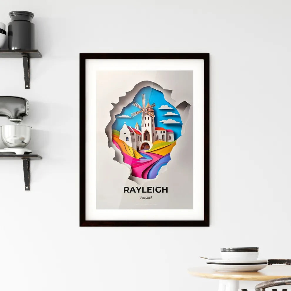 Vivid Rayleigh, England, Framed Wall Art