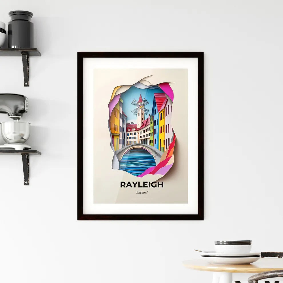 Vivid Rayleigh, England, Framed Wall Art