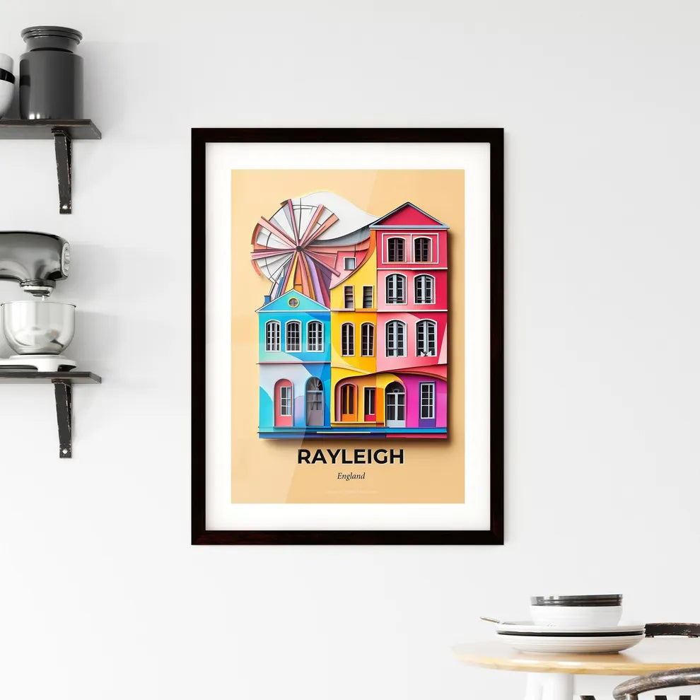 Vivid Rayleigh, England, Framed Wall Art