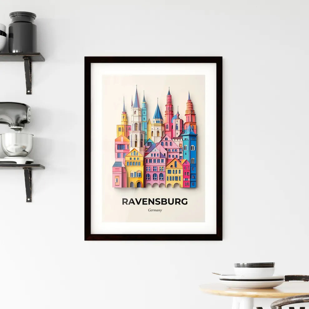 Vivid Ravensburg, Germany, Framed Wall Art