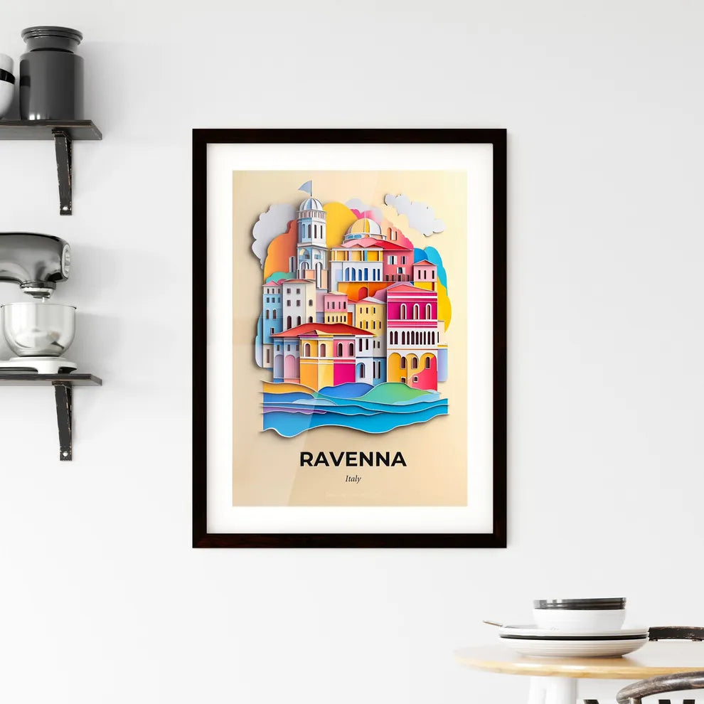 Vivid Ravenna, Italy, Framed Wall Art