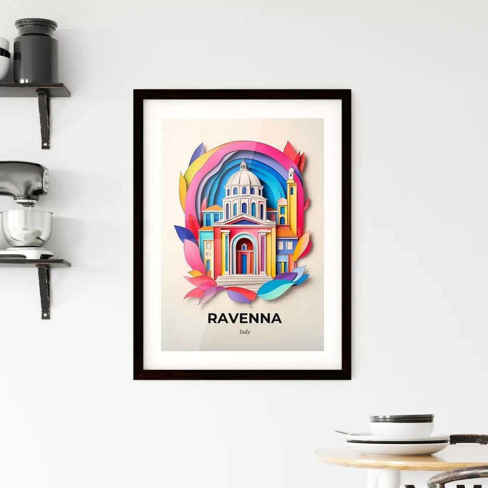 Vivid Ravenna, Italy, Framed Wall Art