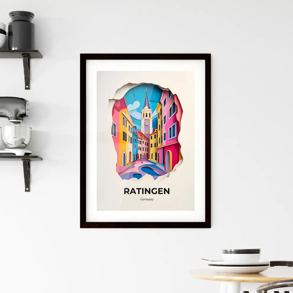 Vivid Ratingen, Germany, Framed Wall Art