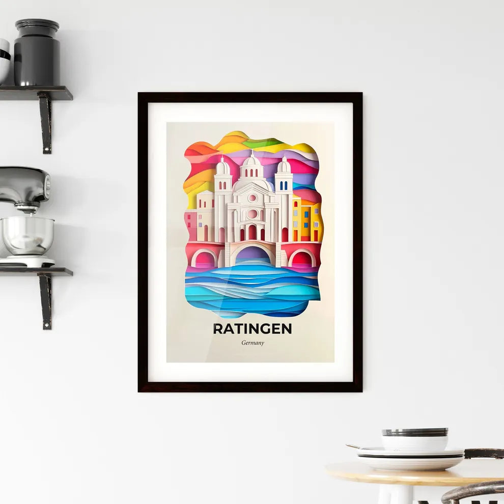 Vivid Ratingen, Germany, Framed Wall Art