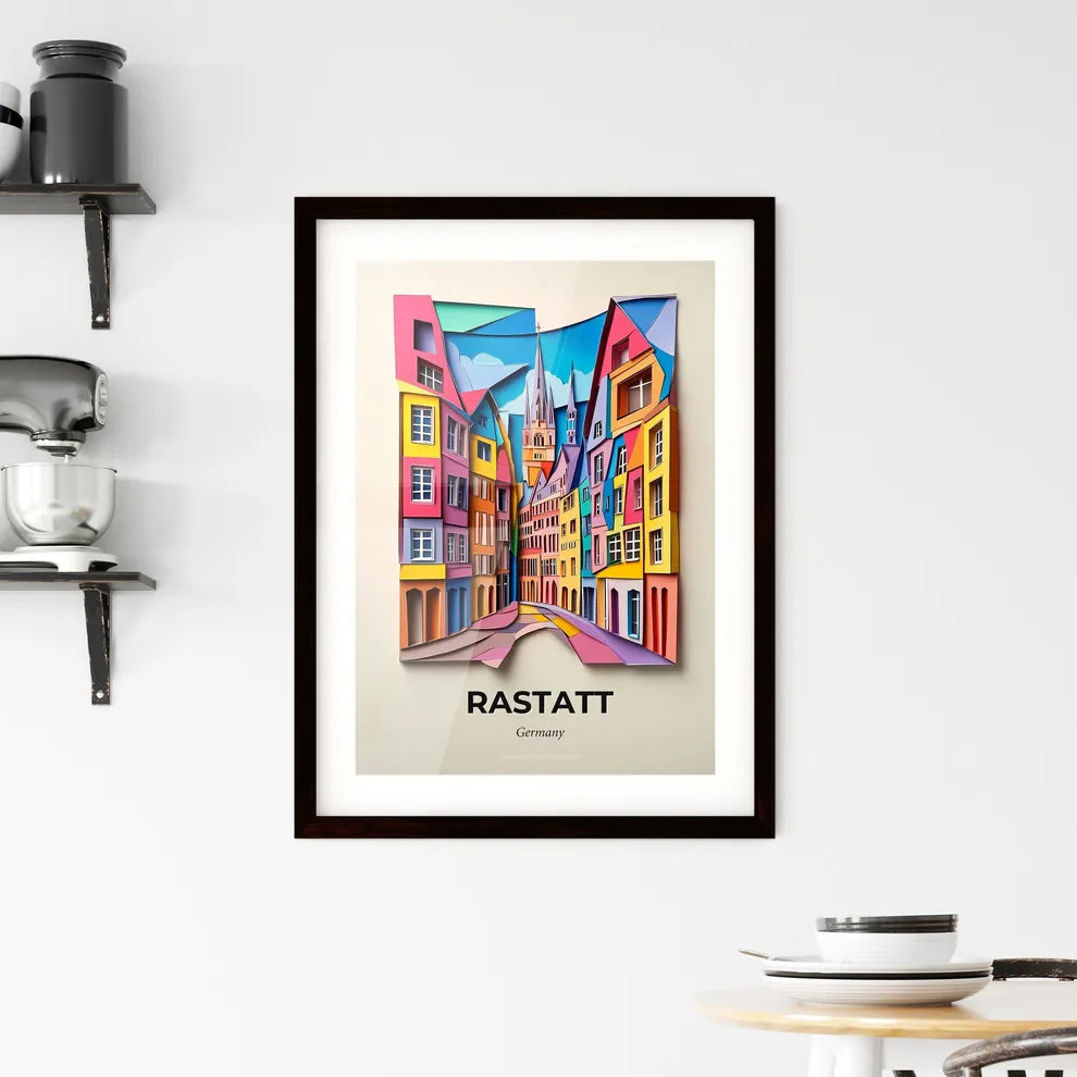 Vivid Rastatt, Germany, Framed Wall Art