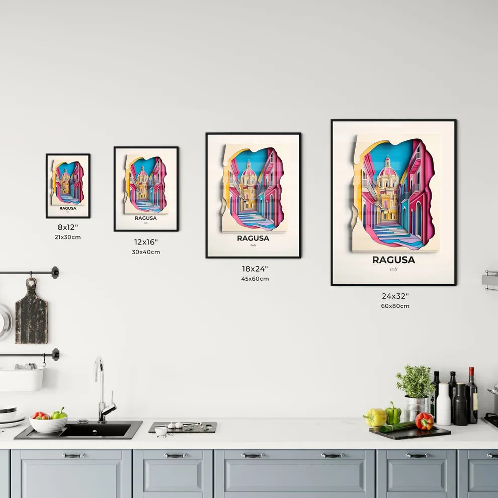 Vivid Ragusa, Italy, Kitchen Art