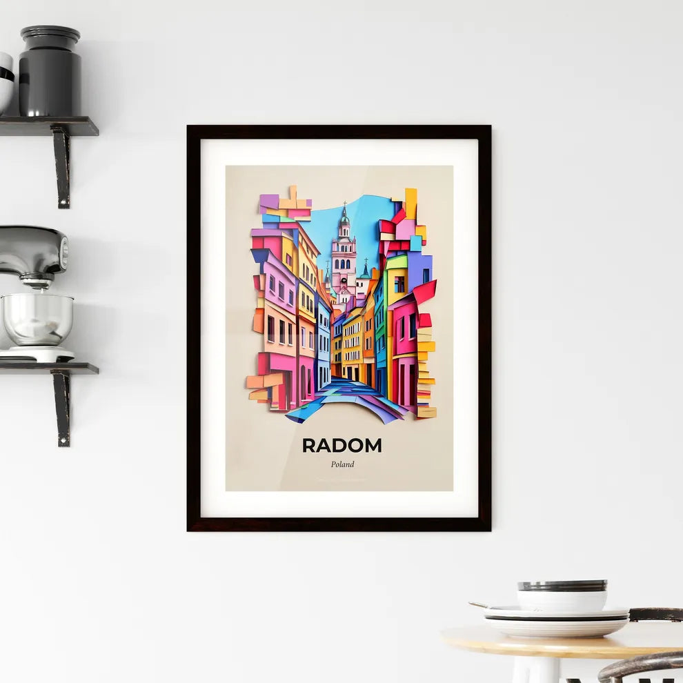Vivid Radom, Poland, Framed Wall Art