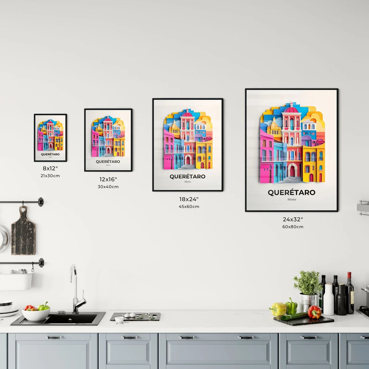 Vivid Querétaro, Mexico, Kitchen Art