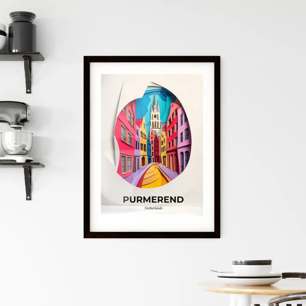 Vivid Purmerend, Netherlands, Framed Wall Art