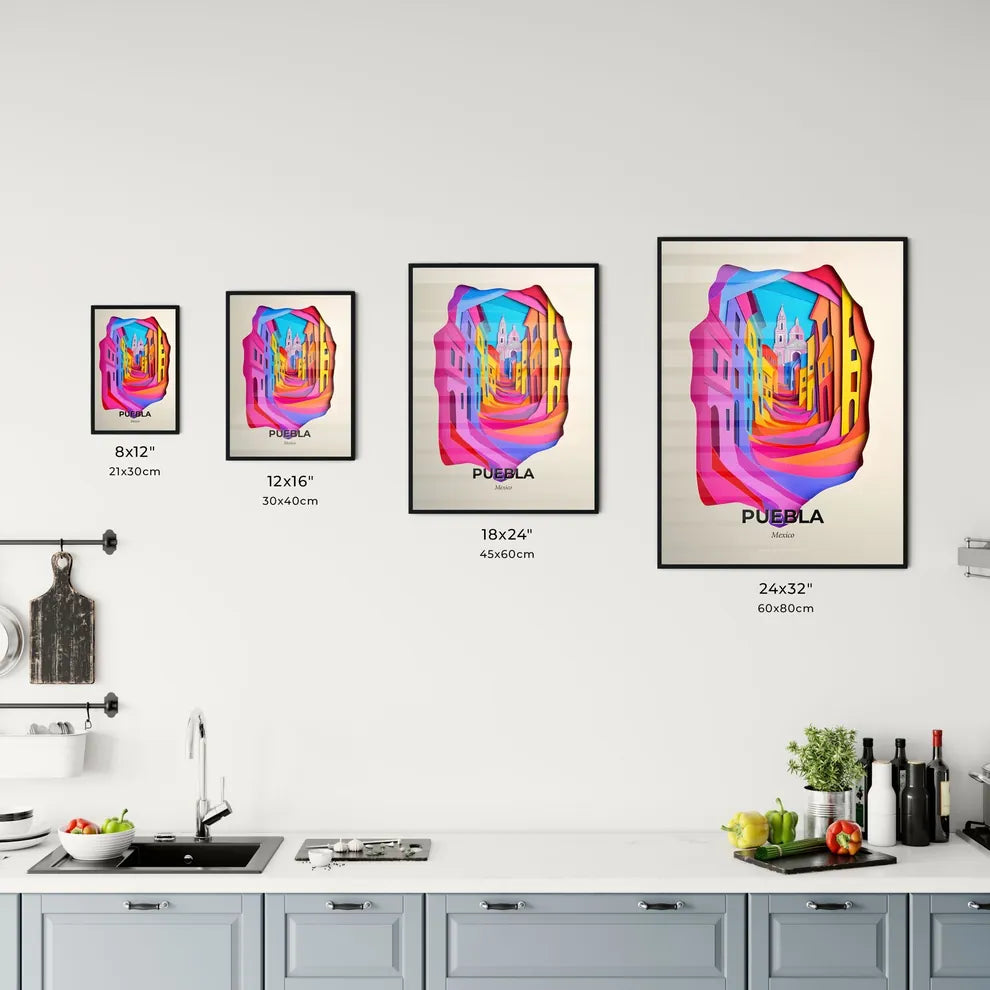 Vivid Puebla, Mexico, Kitchen Art