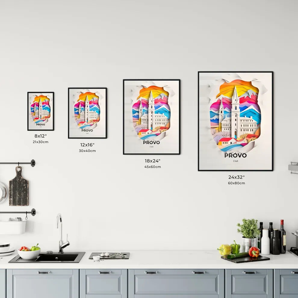 Vivid Provo, Utah, Kitchen Art