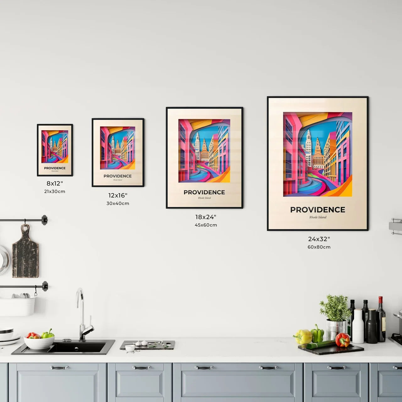 Vivid Providence, Rhode Island, Kitchen Art
