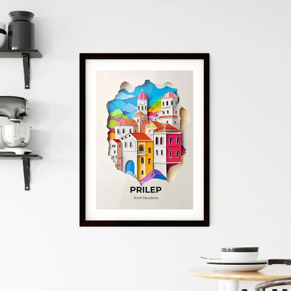 Vivid Prilep, North Macedonia, Framed Wall Art