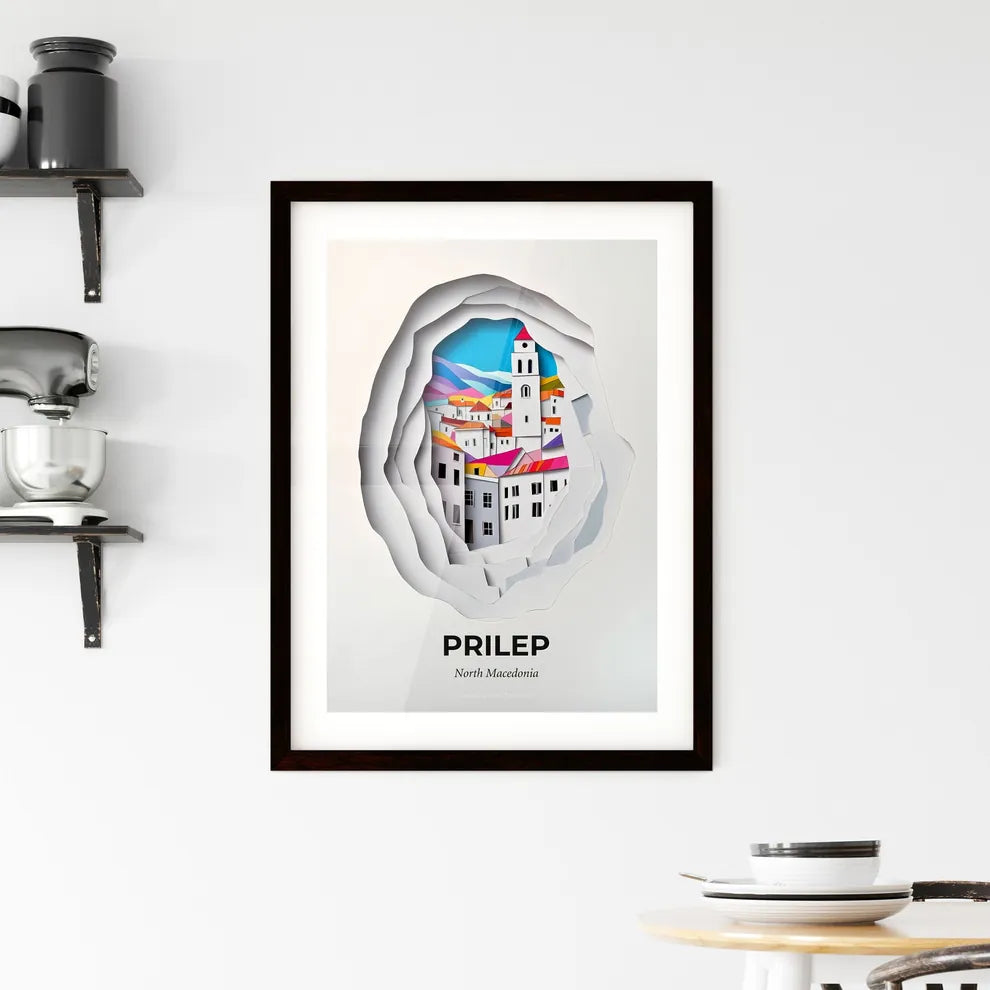 Vivid Prilep, North Macedonia, Framed Wall Art
