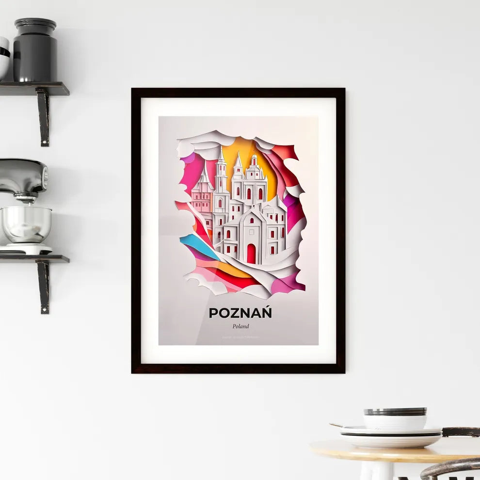Vivid Poznań, Poland, Framed Wall Art