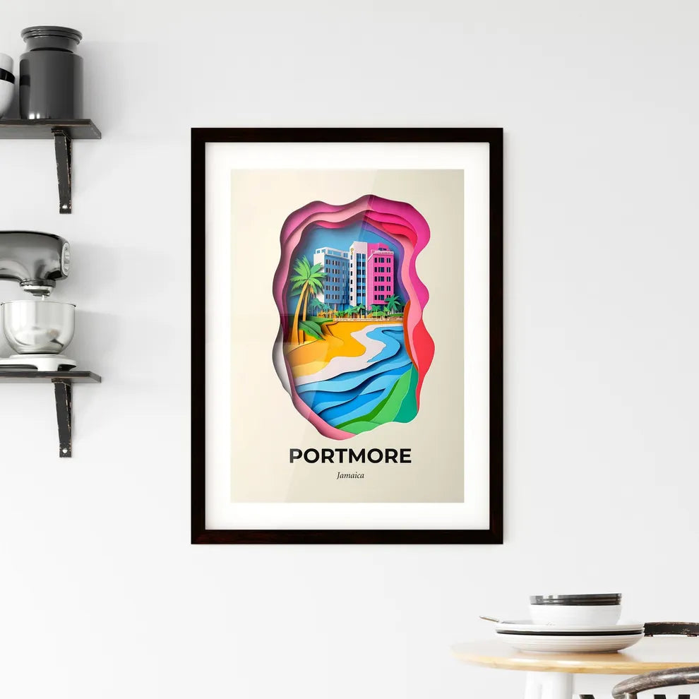 Vivid Portmore, Jamaica, Framed Wall Art